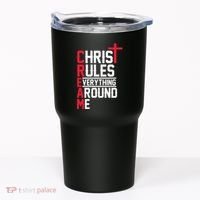 Hiphop Rap Music Cream Christ Rules Everything Around Me Tumbler thumb 0