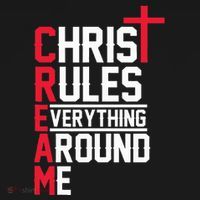 Hiphop Rap Music Cream Christ Rules Everything Around Me Mousepad thumb 1