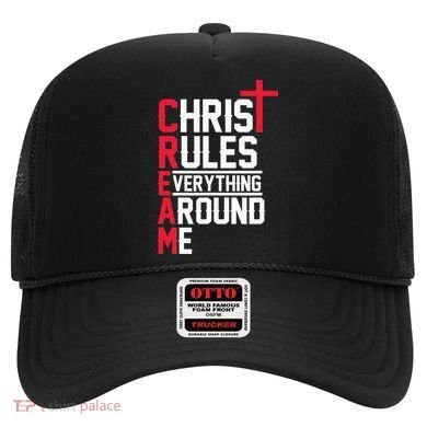 Hiphop Rap Music Cream Christ Rules Everything Around Me Hat