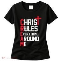 Hiphop Rap Music Cream Christ Rules Everything Around Me Women's T-Shirt thumb 0