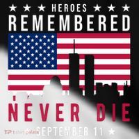 Heroes Remembered Never Die 911 American Flag Toddler Fine Jersey T-Shirt thumb 2