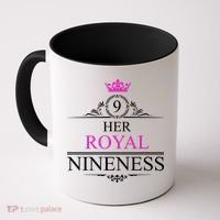 Her Royal Nineness 9th Birthday Nine Year Old Girl Coffee Mug thumb 0