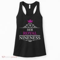 Her Royal Nineness 9th Birthday Nine Year Old Girl Women's Tank Top thumb 0