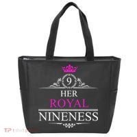 Her Royal Nineness 9th Birthday Nine Year Old Girl Tote Bag thumb 0