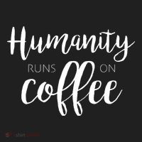 Humanity Runs On Coffee Beanie thumb 2