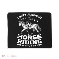 Horse Riding Owner Outfit Equestrian Horse Lover Mousepad thumb 0