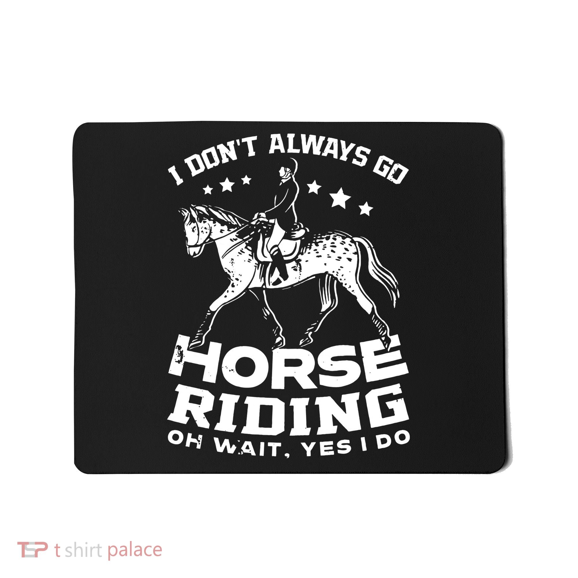 Horse Riding Owner Outfit Equestrian Horse Lover Mousepad