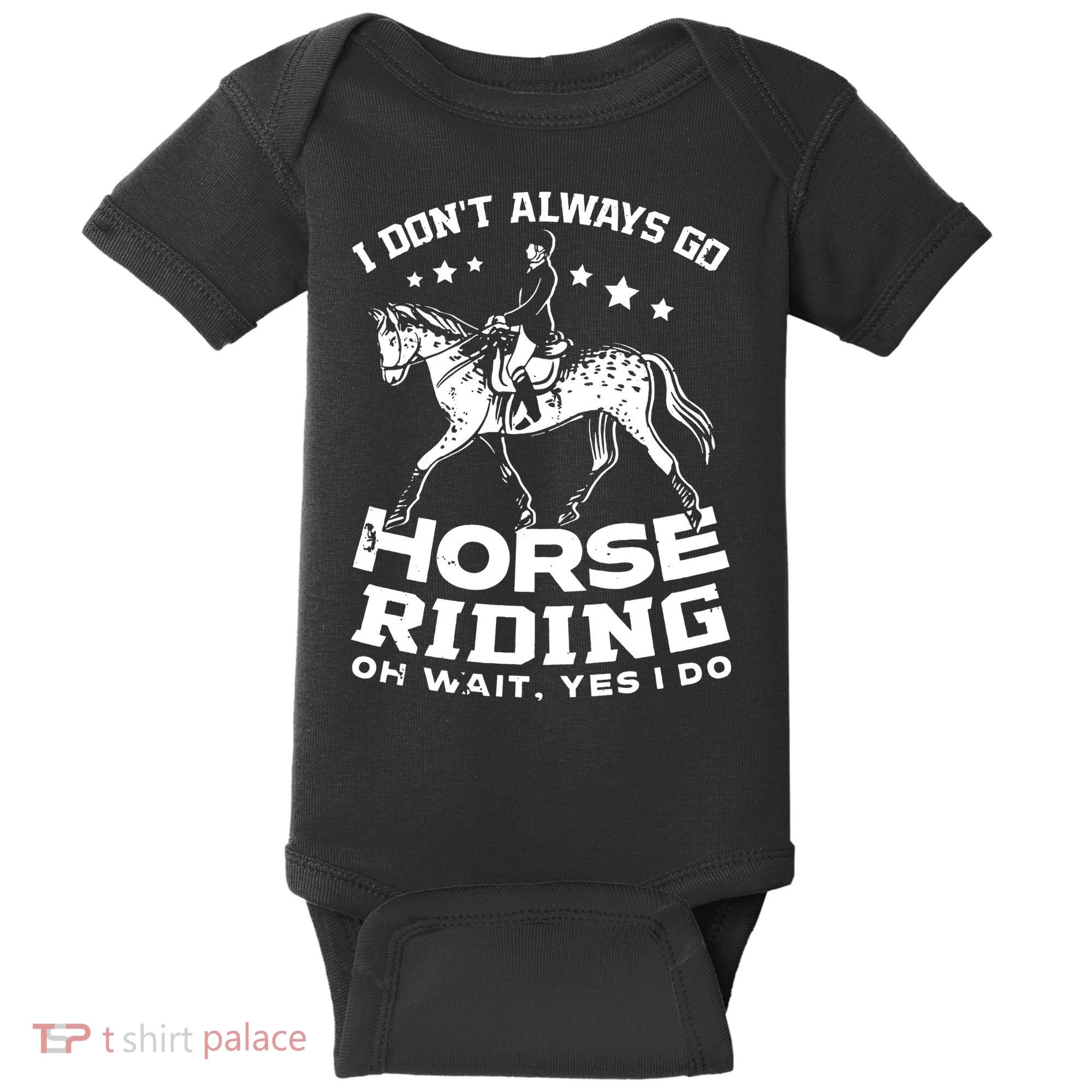 Horse Riding Owner Outfit Equestrian Horse Lover Baby Bodysuit