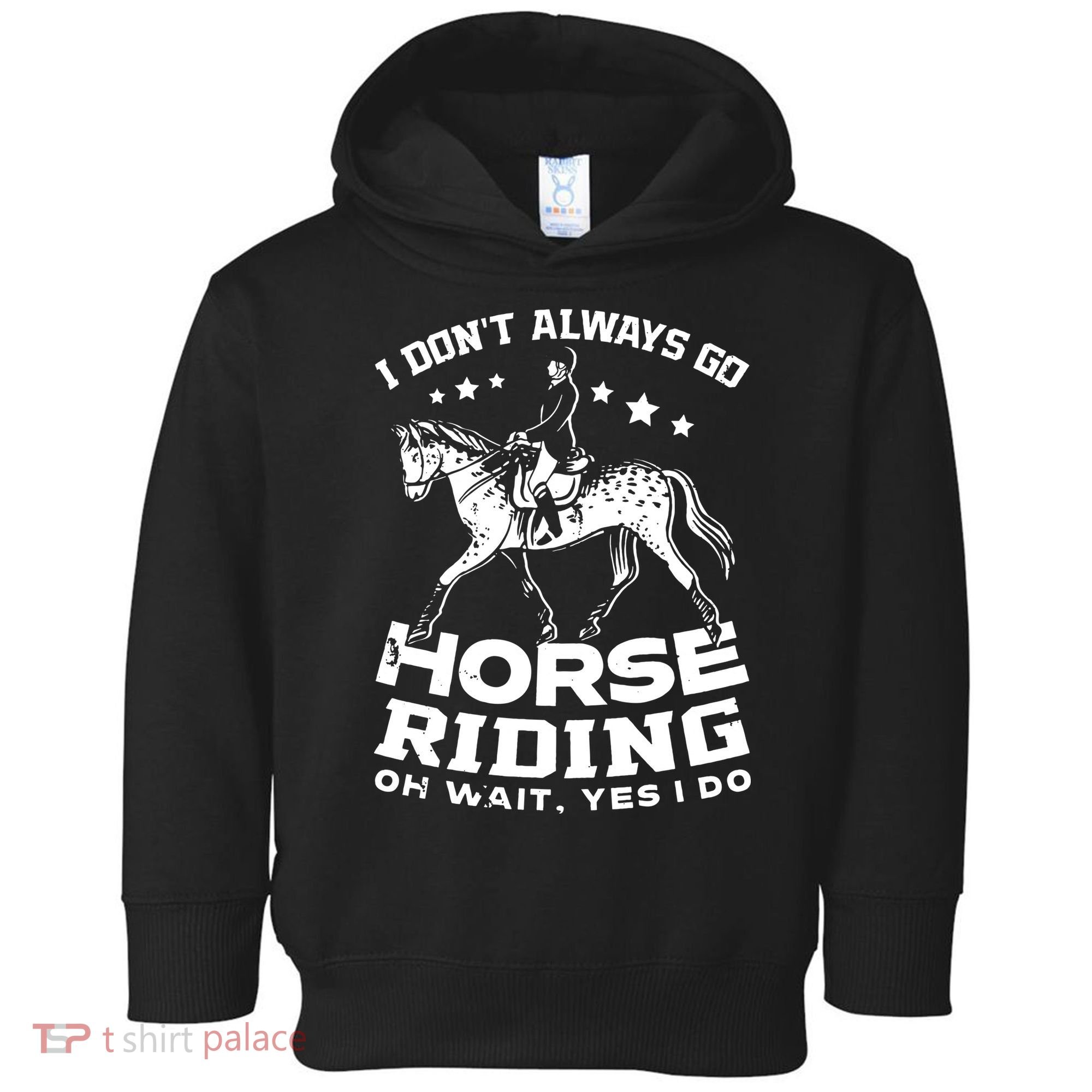 Horse Riding Owner Outfit Equestrian Horse Lover Toddler Hoodie