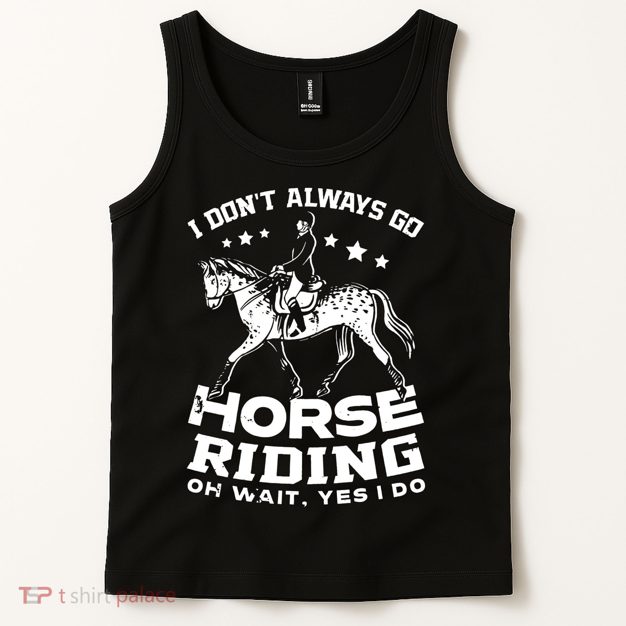 Horse Riding Owner Outfit Equestrian Horse Lover Tank Top