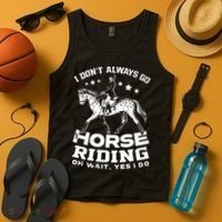 Horse Riding Owner Outfit Equestrian Horse Lover Tank Top thumb 4