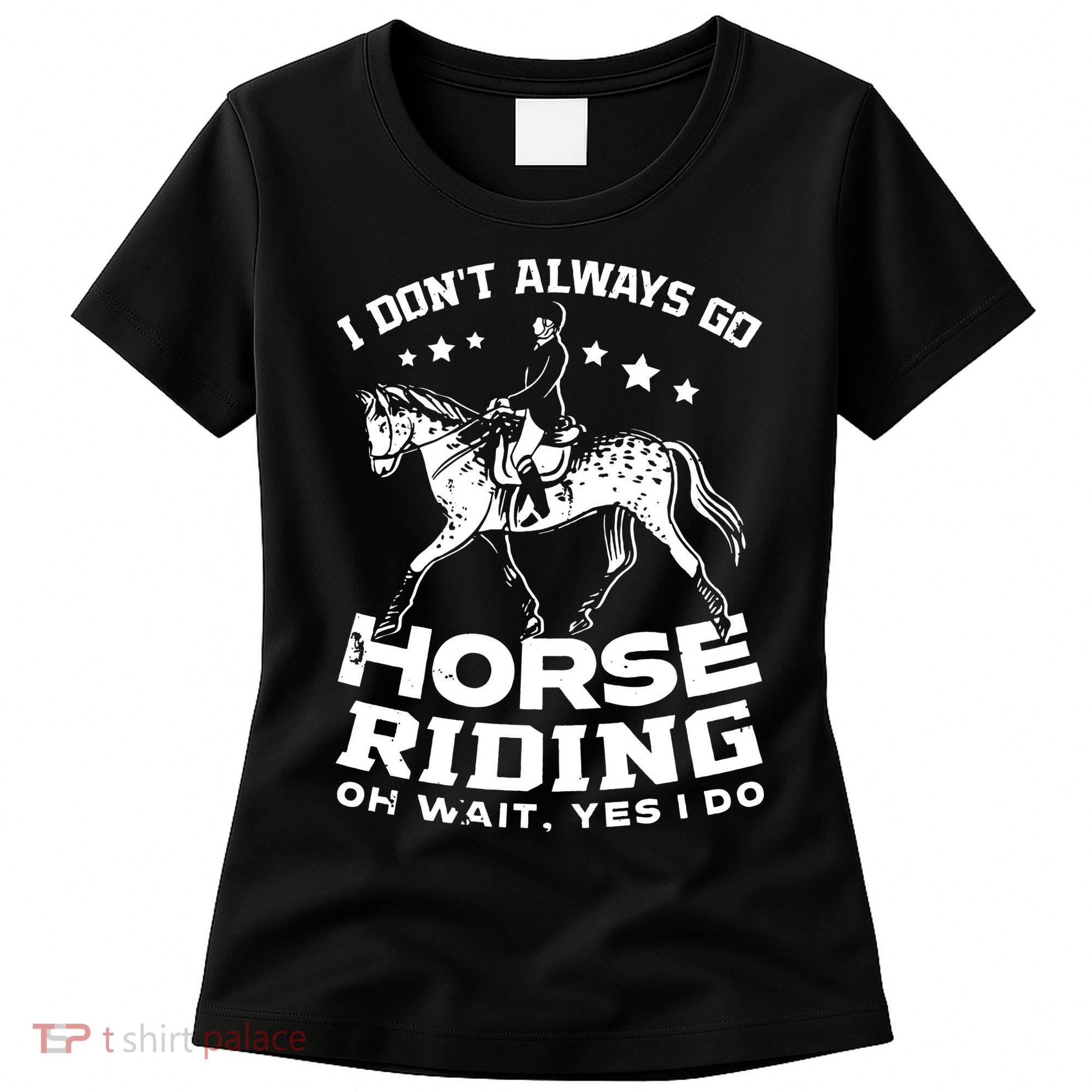 Horse Riding Owner Outfit Equestrian Horse Lover Women's T-Shirt