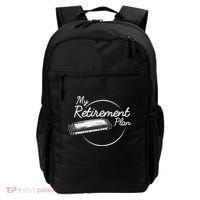 Harmonica Retirement Plan I Mouth Organ Gift Backpack thumb 0