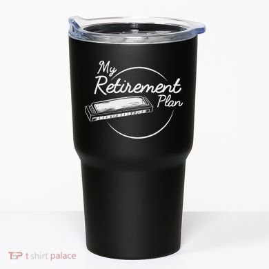 Harmonica Retirement Plan I Mouth Organ Gift Tumbler