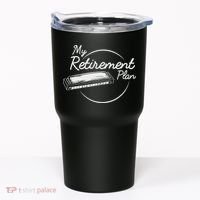 Harmonica Retirement Plan I Mouth Organ Gift Tumbler thumb 0