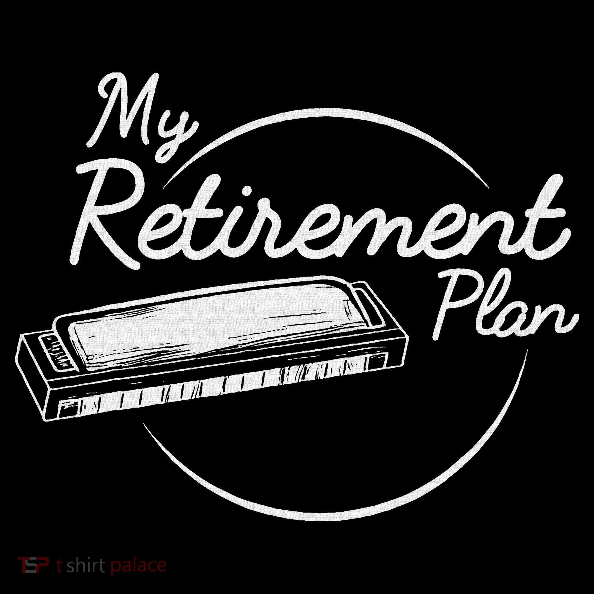 Harmonica Retirement Plan I Mouth Organ Gift Women's Long Sleeve Shirt