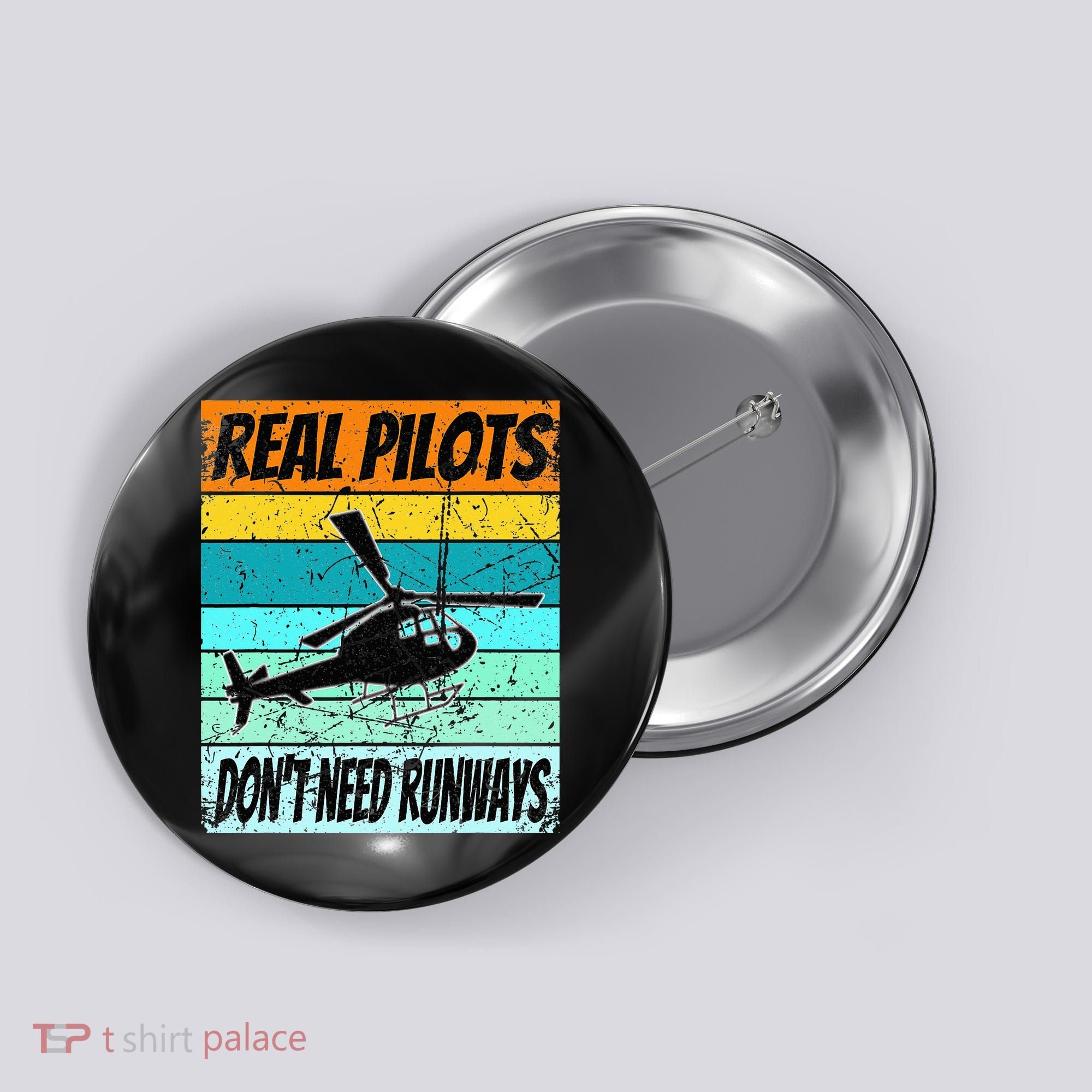 Helicopter Real Pilots Dont Need Runways Button