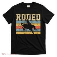 Horse Riding Retro Vintage Western Country T-Shirt thumb 0
