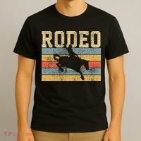 Horse Riding Retro Vintage Western Country T-Shirt thumb 3