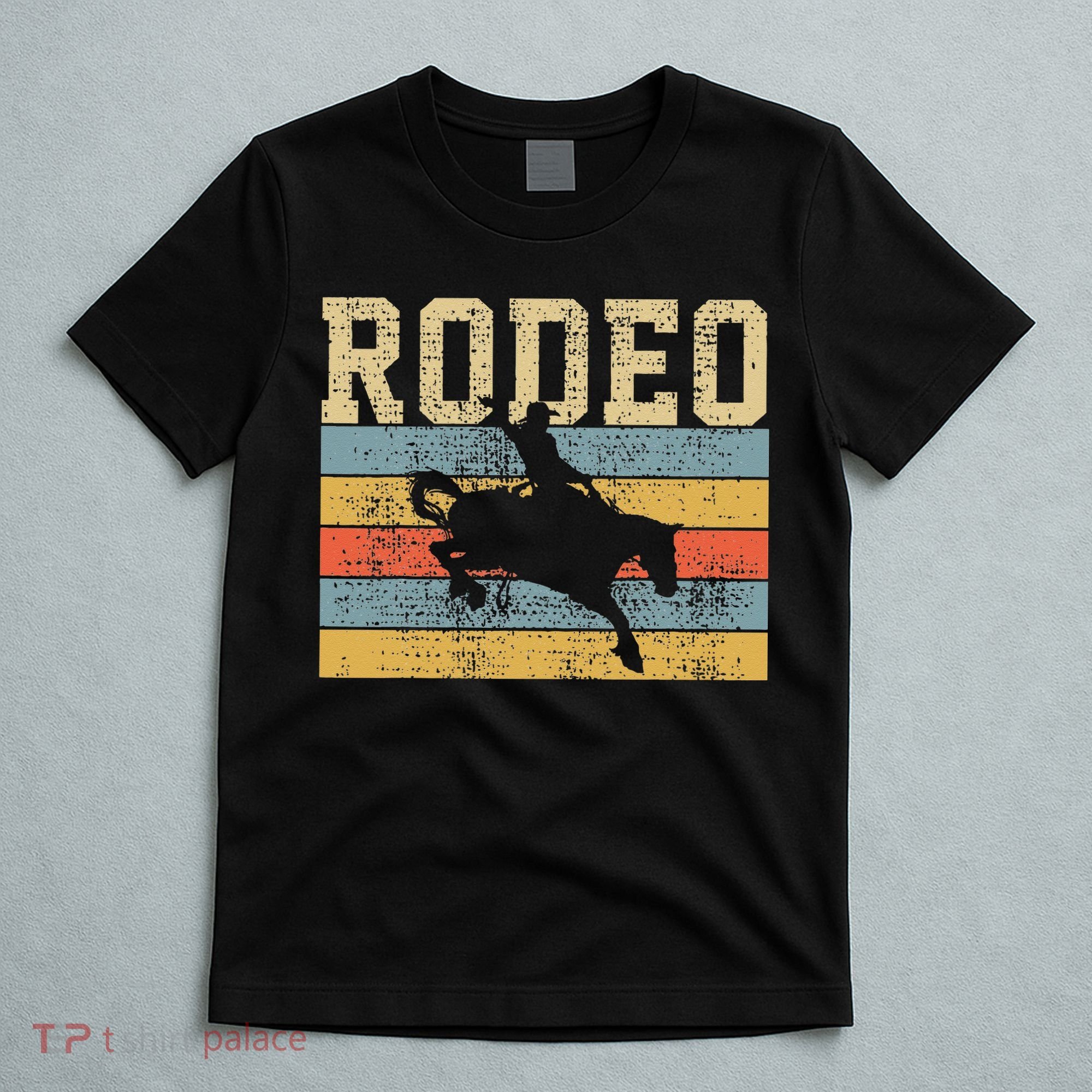 Horse Riding Retro Vintage Western Country T-Shirt