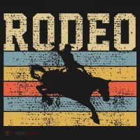 Horse Riding Retro Vintage Western Country T-Shirt thumb 7