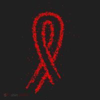 Hiv Red Ribbon World Aids Day Beanie thumb 2