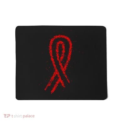 Hiv Red Ribbon World Aids Day Mousepad