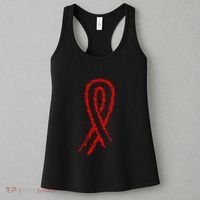 Hiv Red Ribbon World Aids Day Women's Tank Top thumb 3