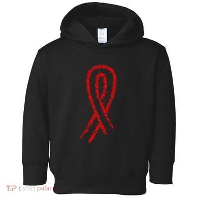 Hiv Red Ribbon World Aids Day Toddler Hoodie