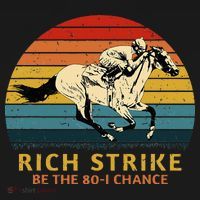 Horse Racing Rich Strike Be The 801 Chance Derby Winner Mousepad thumb 1