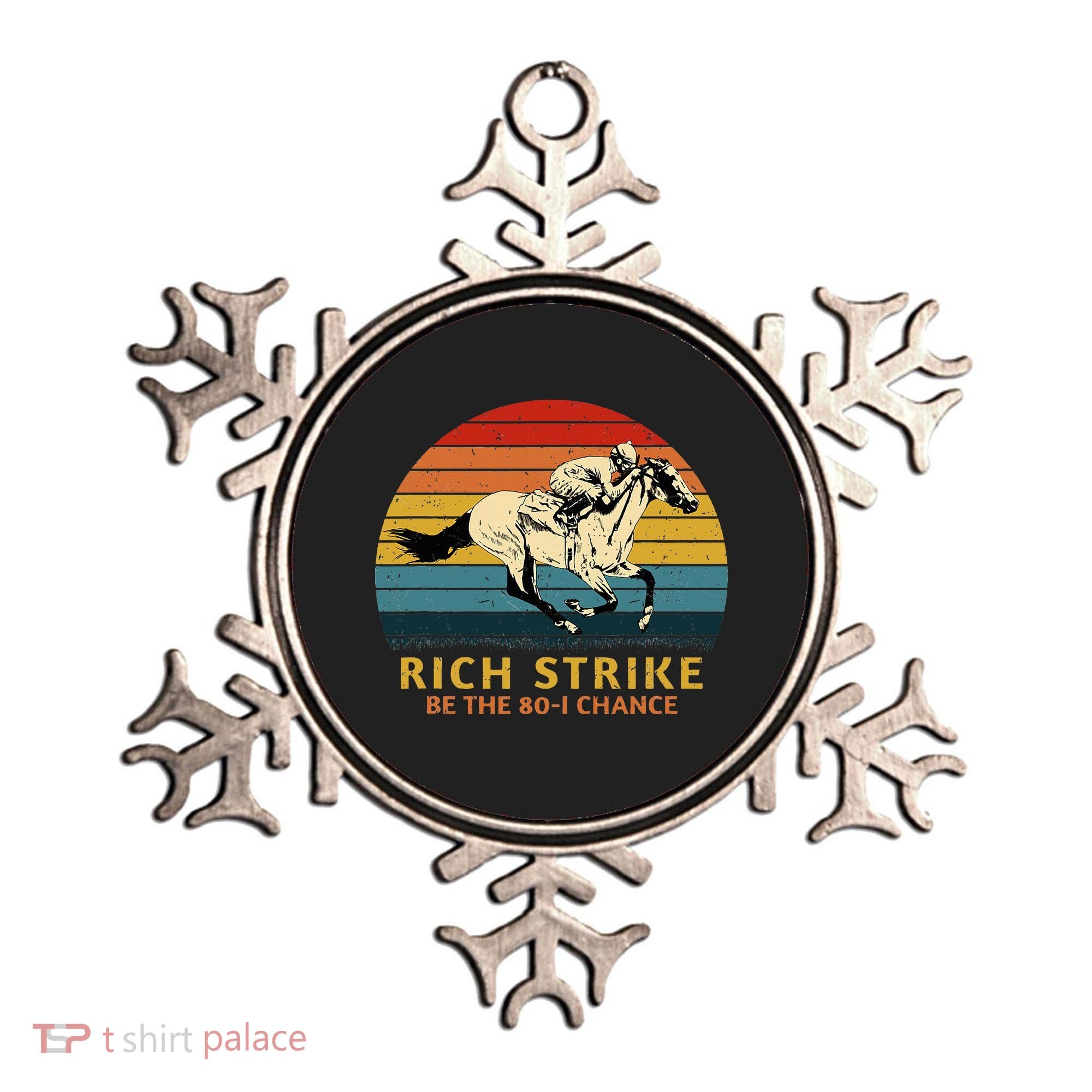 Horse Racing Rich Strike Be The 801 Chance Derby Winner Ornament