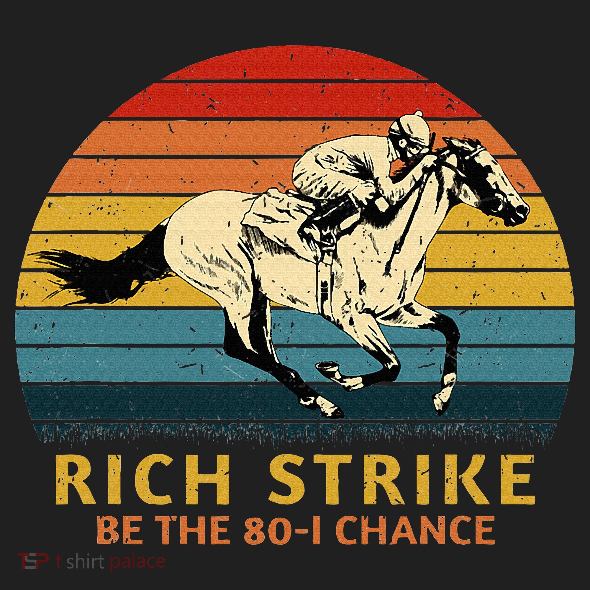 Horse Racing Rich Strike Be The 801 Chance Derby Winner Hat