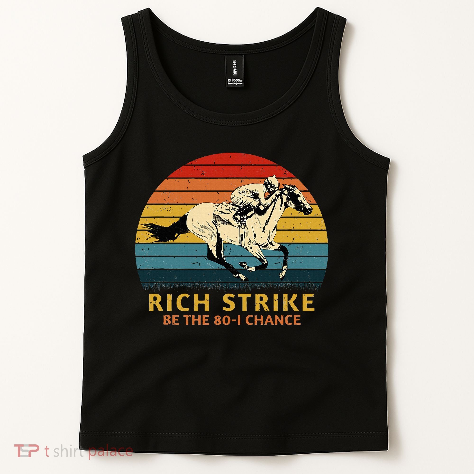 Horse Racing Rich Strike Be The 801 Chance Derby Winner Tank Top
