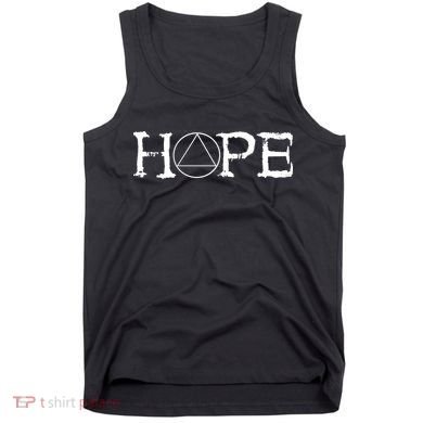 Hope Recover Sobriety Recovery Alcoholic Sober Tank Top