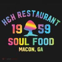 H&H Restaurant Soul Food Macon Ga 1959 USA-Made Doggie Bandana thumb 2