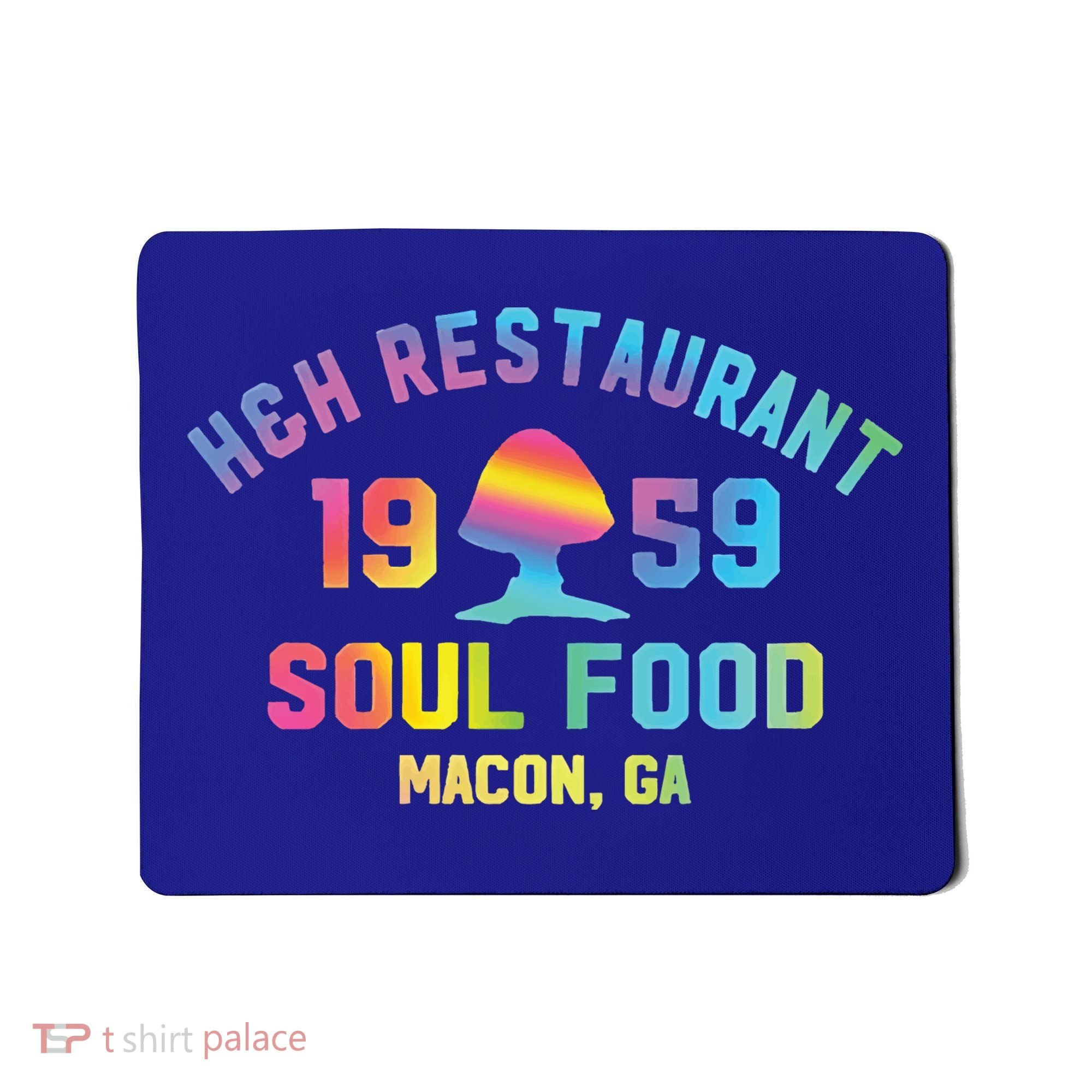 H&H Restaurant Soul Food Macon Ga 1959 Mousepad