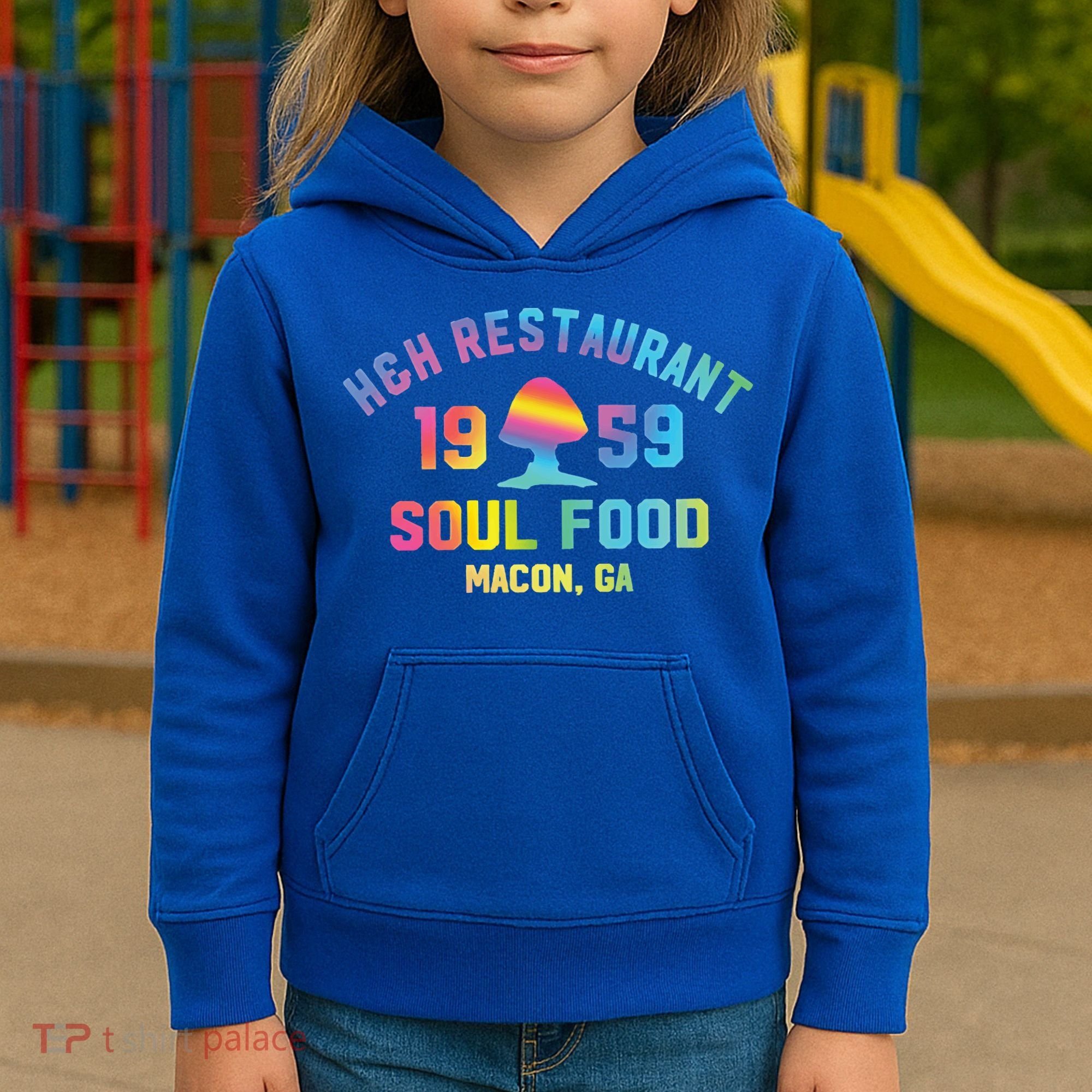 H&H Restaurant Soul Food Macon Ga 1959 Kids Hoodie