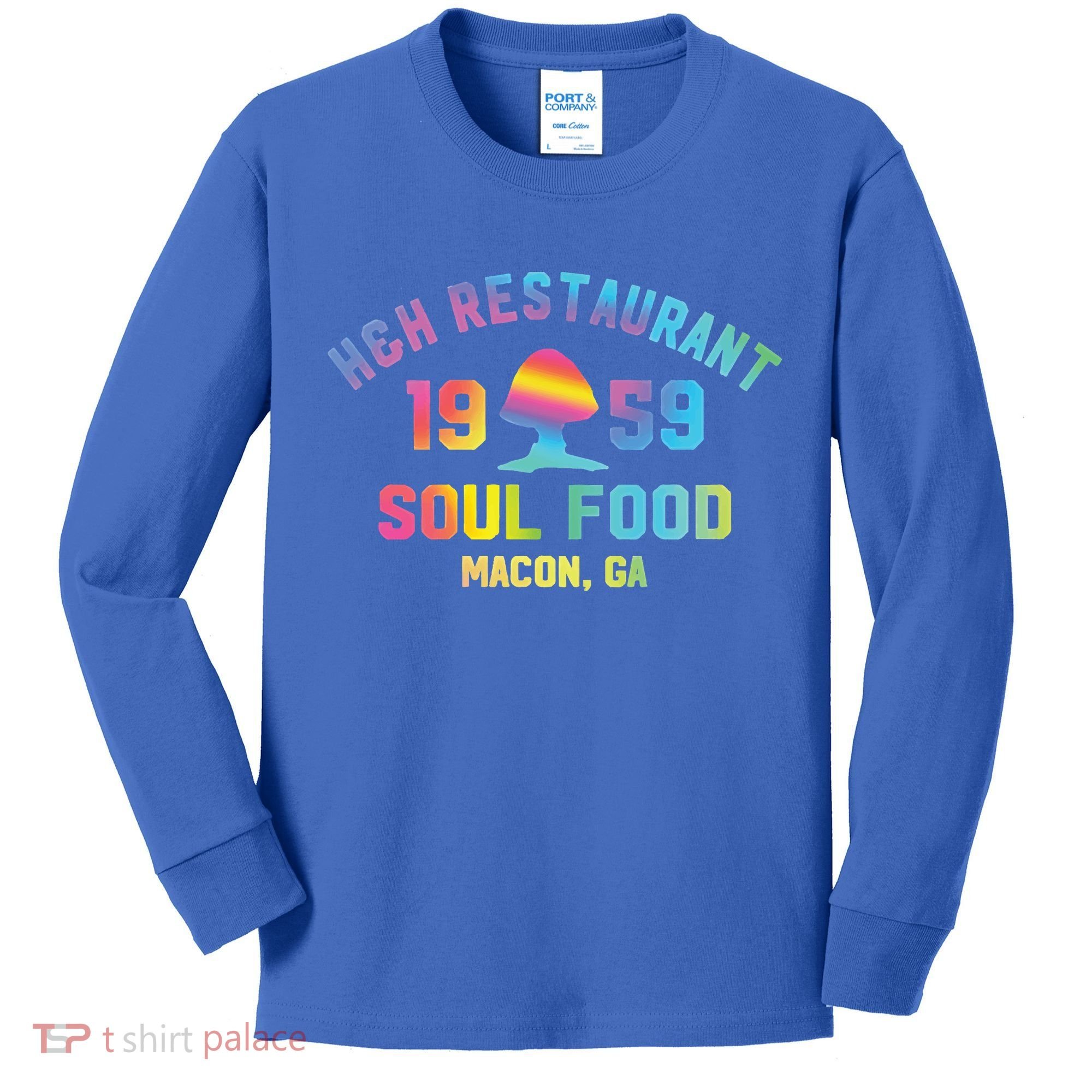 H&H Restaurant Soul Food Macon Ga 1959 Kids Long Sleeve Shirt