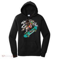 Hipster Riding Skateboard Women's Hoodie thumb 0