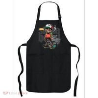 Hipster Riding Skateboard Apron thumb 0