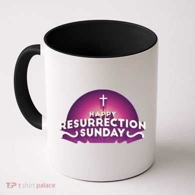 Happy Resurrection Sunday Cross Coffee Mug