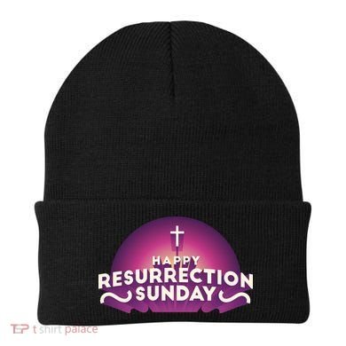 Happy Resurrection Sunday Cross Beanie