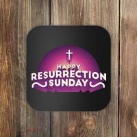 Happy Resurrection Sunday Cross Coaster thumb 0
