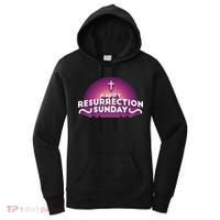Happy Resurrection Sunday Cross Women's Hoodie thumb 0