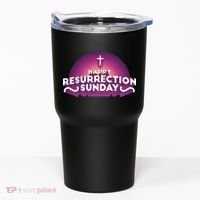Happy Resurrection Sunday Cross Tumbler thumb 0