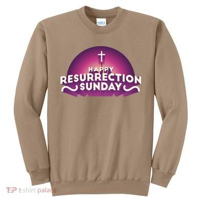 Happy Resurrection Sunday Cross Sweatshirt