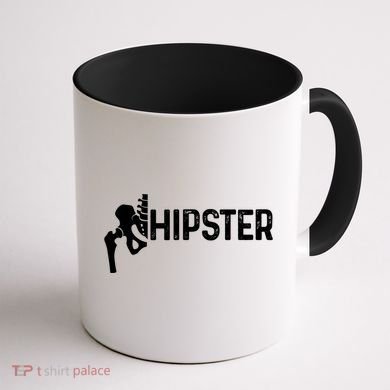 Hip Replacet Surgery Recovery Funny Hippie Hipster Cool Gift Coffee Mug back