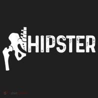 Hip Replacet Surgery Recovery Funny Hippie Hipster Cool Gift Crop Fleece Hoodie thumb 2