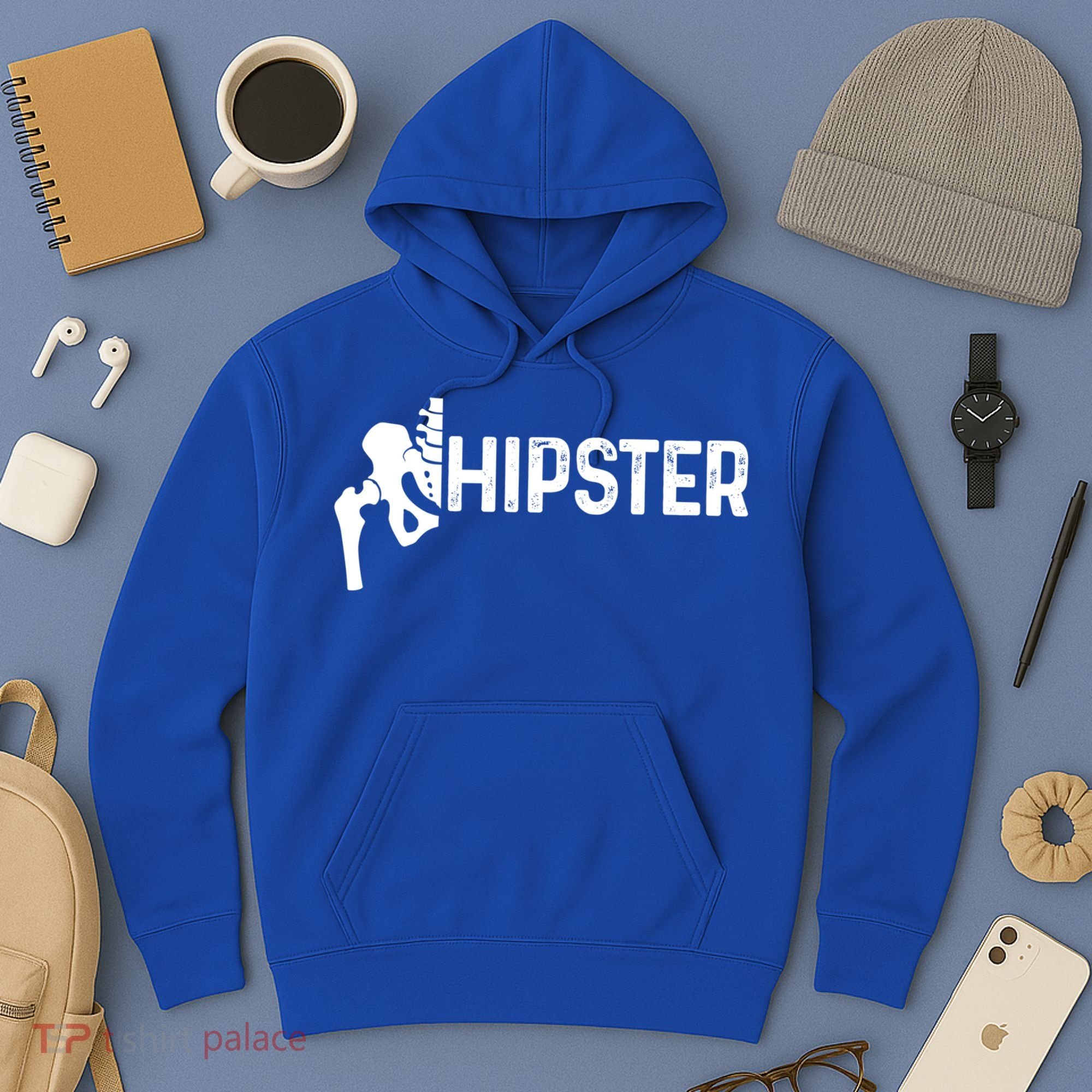 Hip Replacet Surgery Recovery Funny Hippie Hipster Cool Gift Hoodie