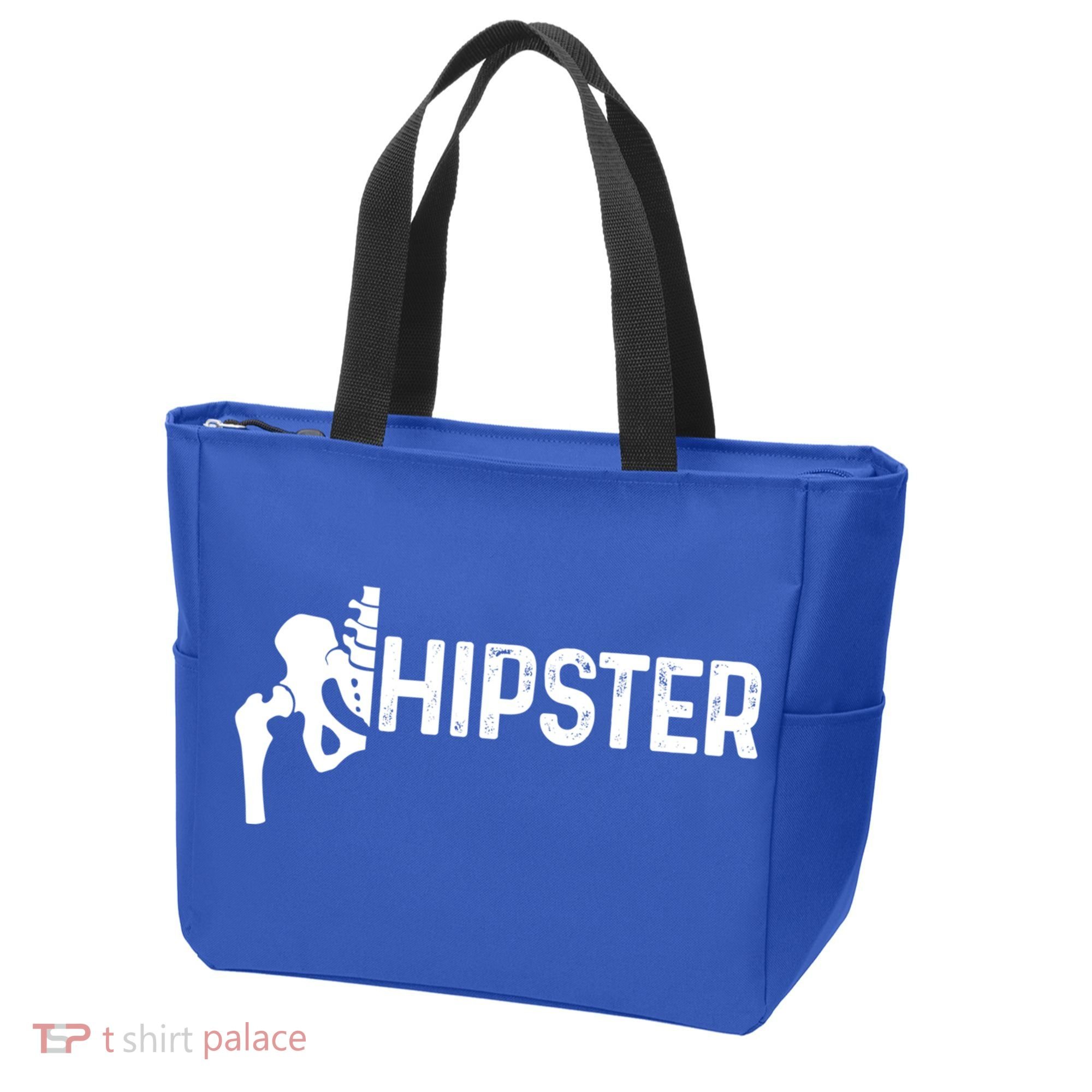 Hip Replacet Surgery Recovery Funny Hippie Hipster Cool Gift Tote Bag